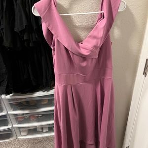 Formal off the shoulder dress